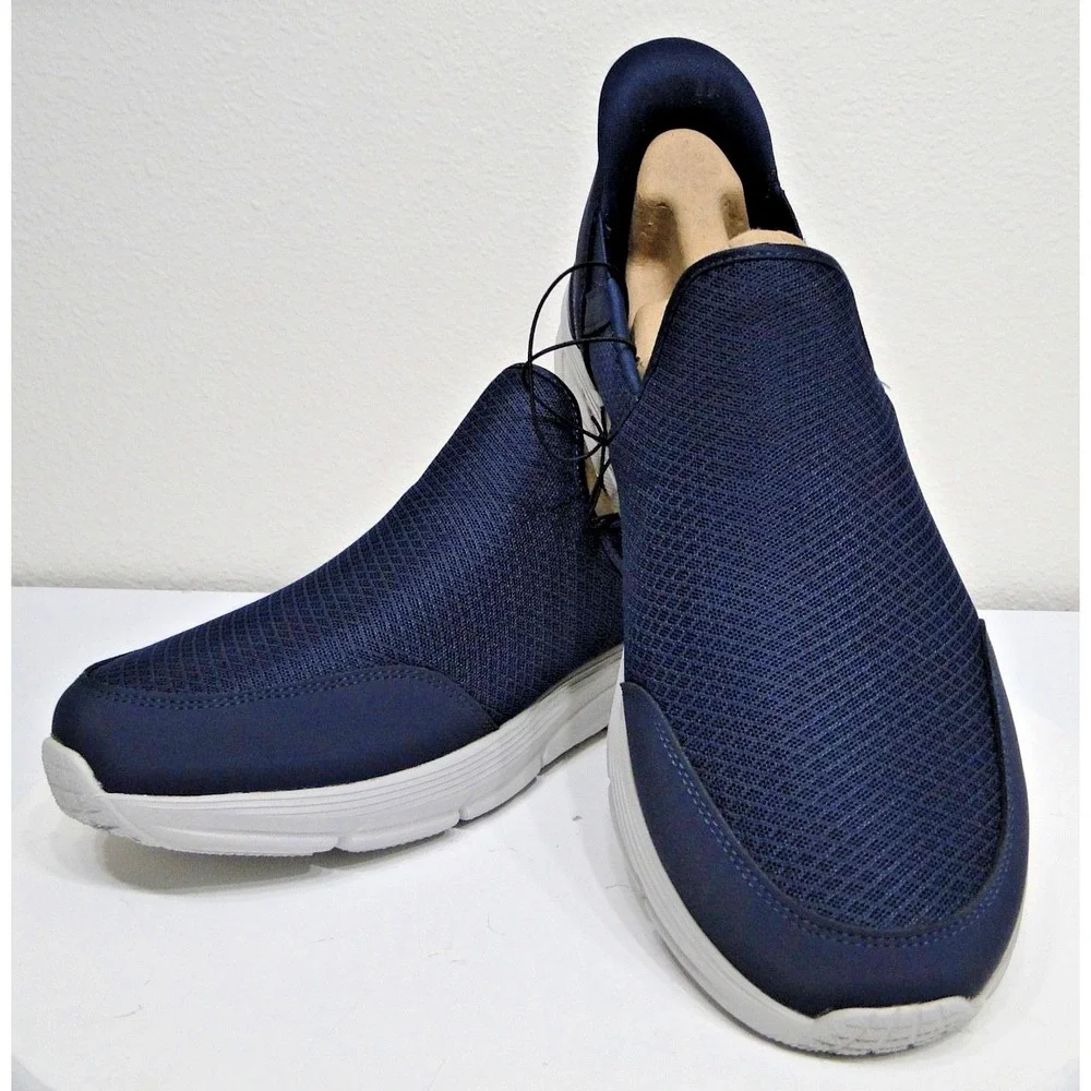 Skechers Equalizer Swift Fit Mens 13 Navy NEW in box Hands Free Slip‎ On 16997S